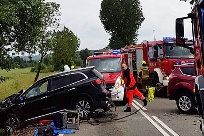 Tragiczny wypadek w Wierzchosławicach na DK 5