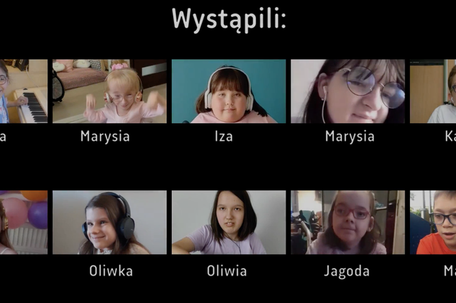 Niepełnosprawni podopieczni fundacji Dom w Łodzi zaśpiewali piosenkę Pełnia Życia