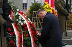 Prezydent złożył wieńce przed pomnikiem