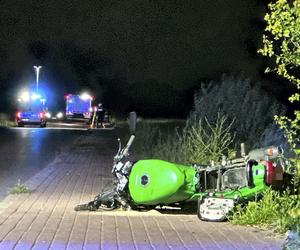 Wjechał motocyklem w łosia! Wielka tragedia, 18-latek nie miał szans