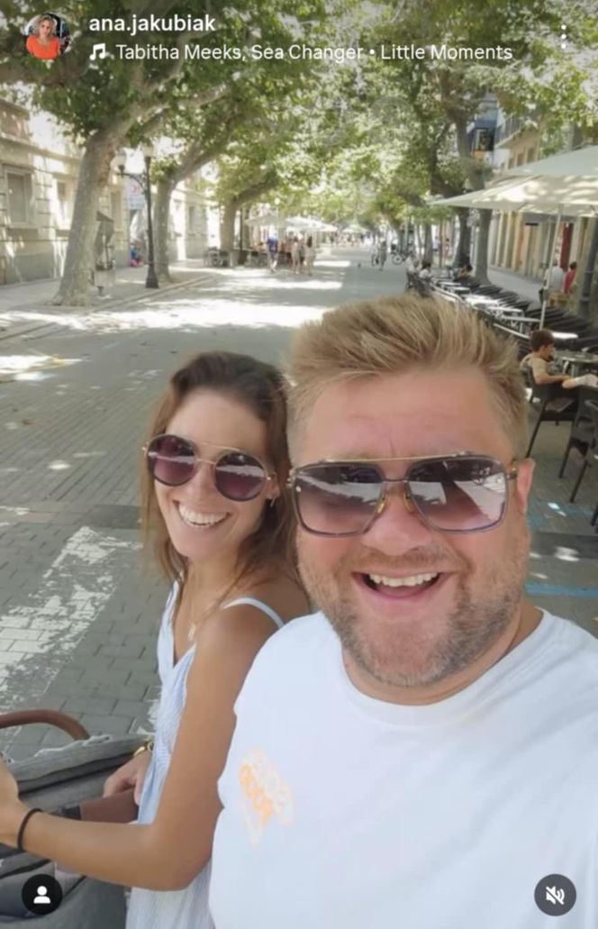 Tomasz Jakubiak z żoną