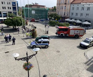 Alarm bombowy i pożar w Tarnowskich Górach? To tylko ćwiczenia 