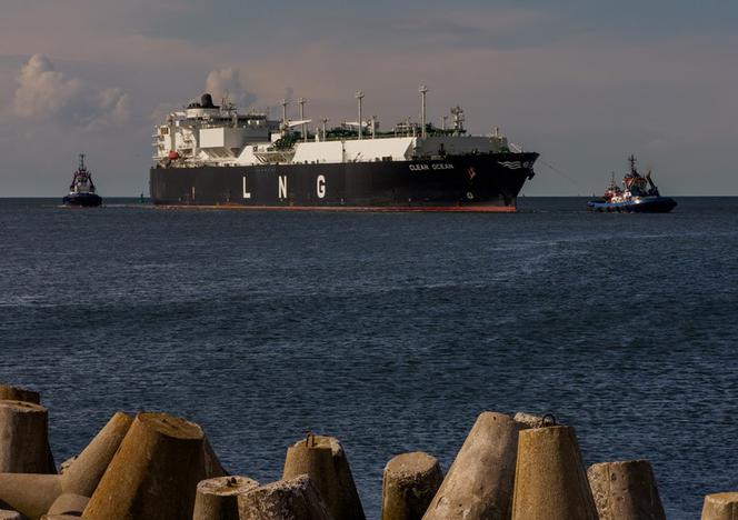 Dostawa LNG z USA do gazoportu w Świnoujściu