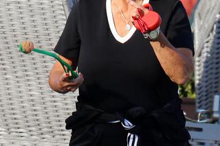 Ewa Kasprzyk ma wyrzutnię do piłeczek dla Shakiry