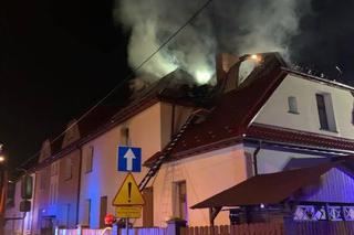 Pożar budynku wielorodzinnego przy ul. Sportowej w Tarnowie
