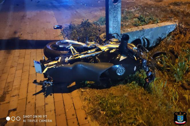 Tragiczny wypadek z udziałem motocyklisty w powiecie tarnobrzeskim