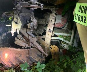 Nie żyje 56-latek przygnieciony przez ciągnik. Maszyna przewróciła się na stromym wzniesieniu