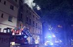 Nocny pożar poddasza w Zabrzu. Jedna osoba poszkodowana 
