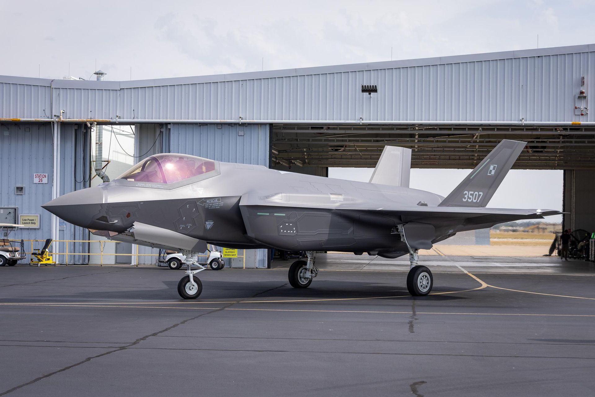 F-35 dla Polski w bazie Ebbing