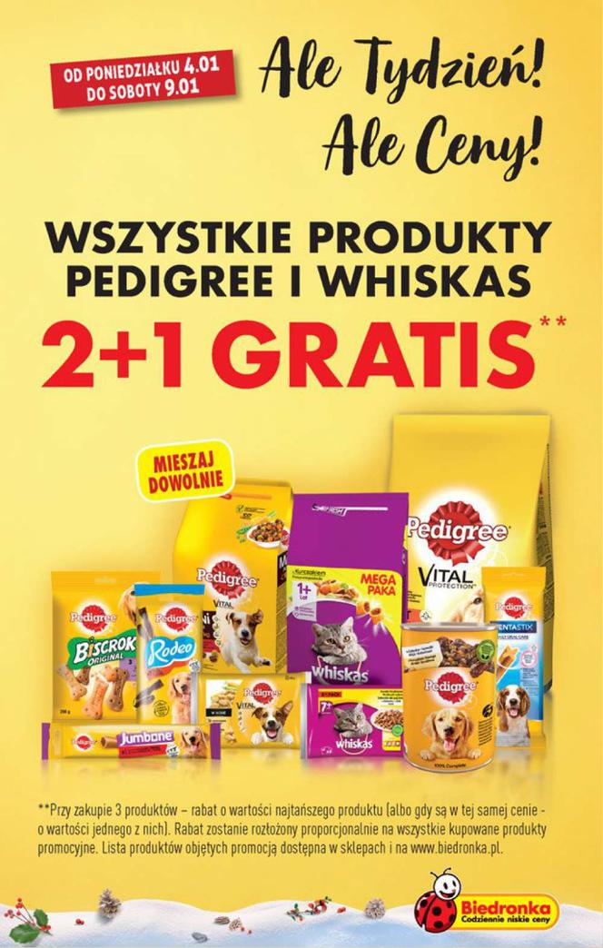 Biedronka - SZALONE promocje w nowym roku!  Kiełbasa i kosmetyki za 1 zł, parówki za DARMO!