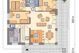 C333p Miarodajny wariant XV - wizualizacje, plany, rysunek