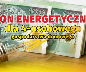 Bon energetyczny dla 4-osobowego gospodarstwa domowego