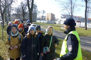 Uczniowie z iławskiej podstawówki uczyli się jak jeździć rowerem oraz hulajnogą