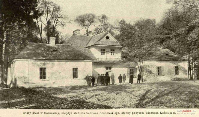 Sosnowica na starych zdjęciach