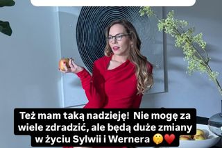 M jak miłość nowy sezon po wakacjach. Sylwia (Hanna Turnau) na planie