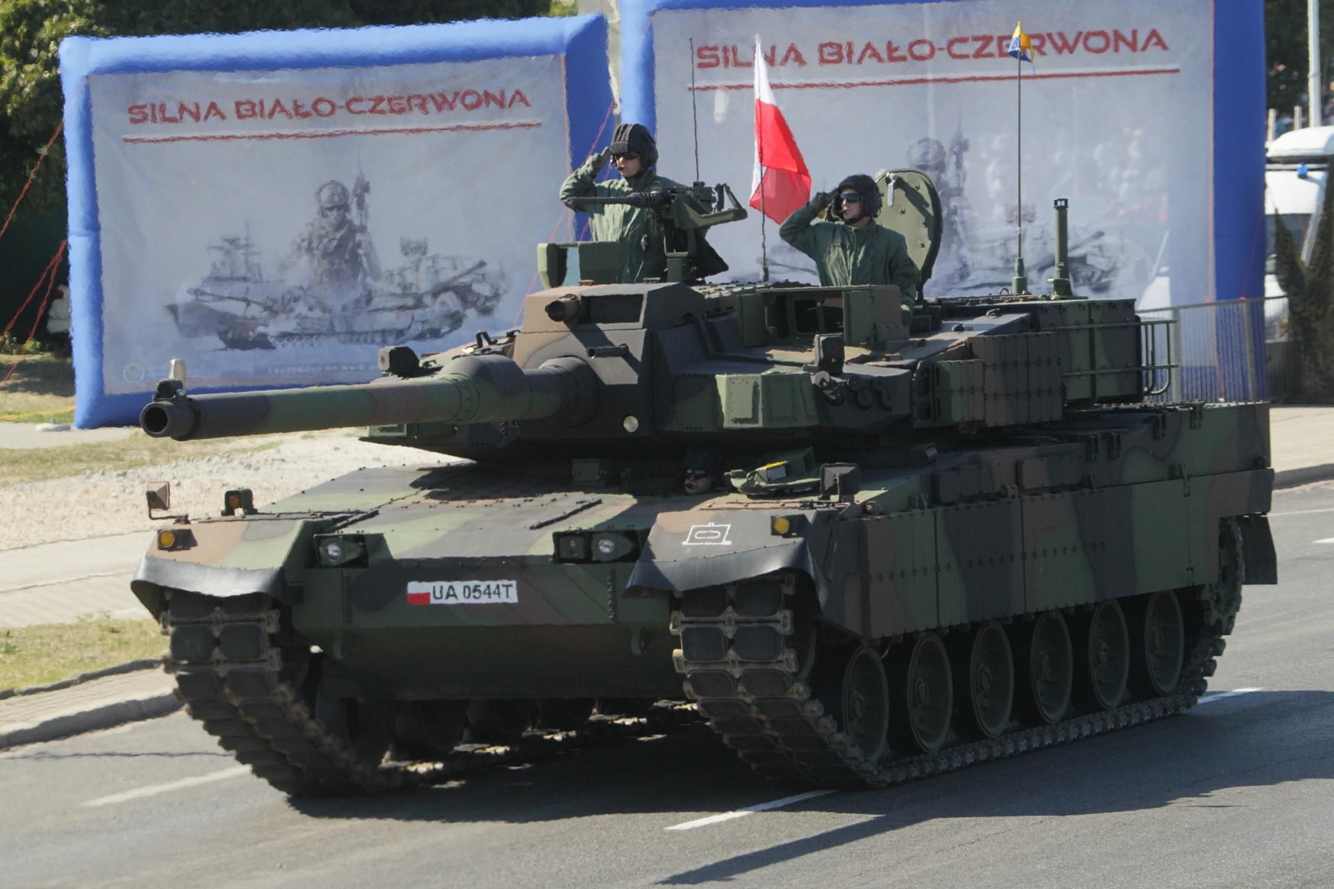 Czołgi Abrams, Leopard 2 i K2 na defiladzie Wojska Polskiego