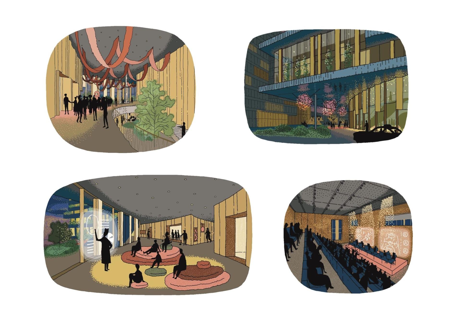 Wizualizacja architektoniczna tworzona odręcznie