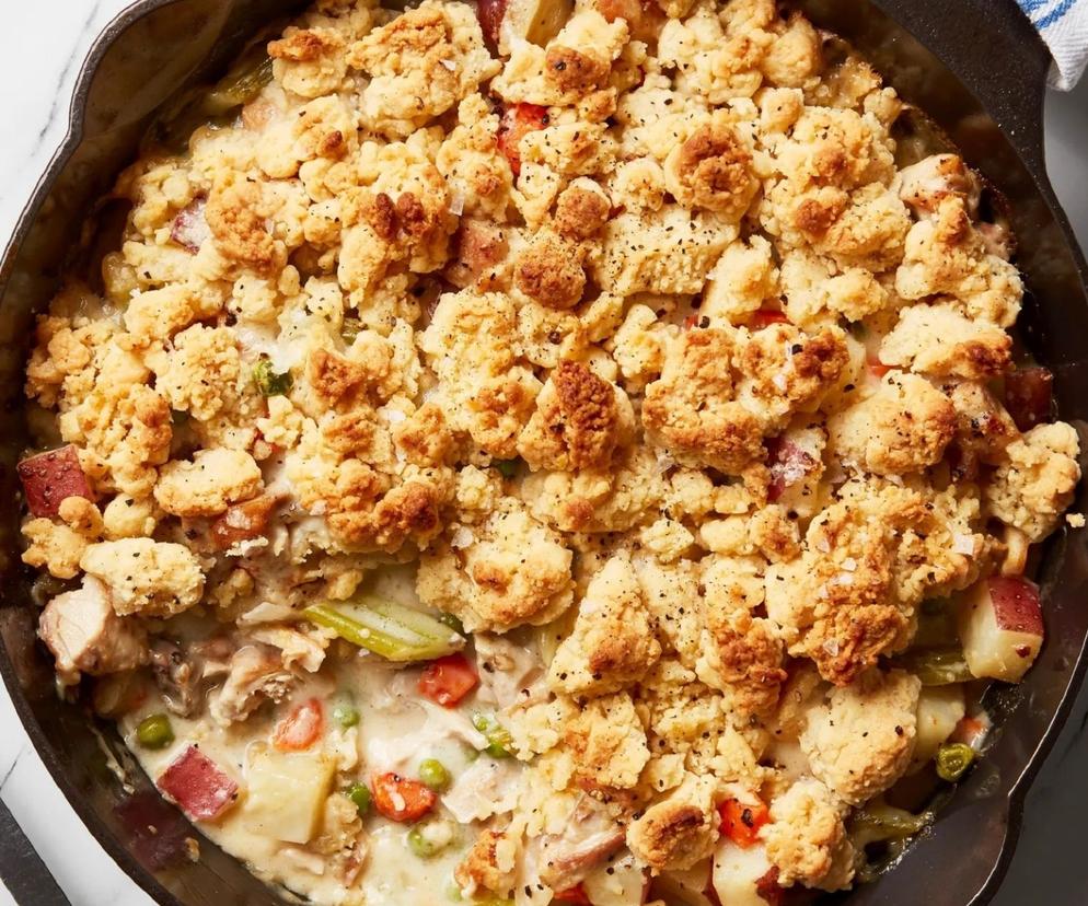 Kurczak pod kruszonką