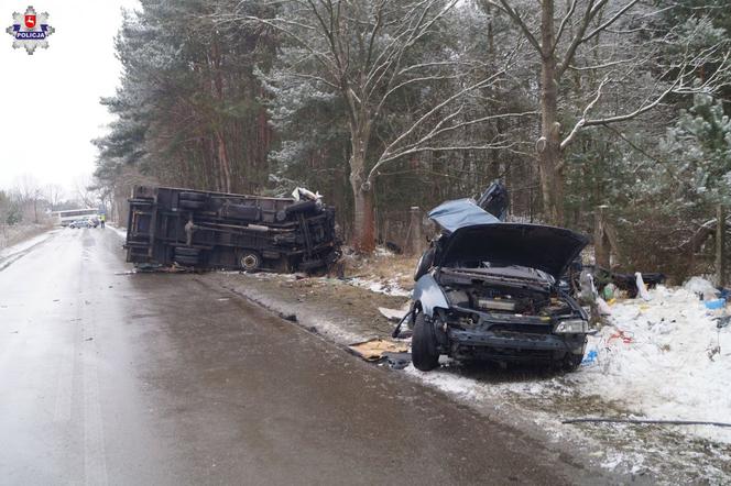 Tragiczny wypadek pod Lublinem. Nie żyje 2,5-letnie dziecko