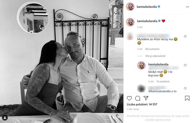Kamila Wybrańczyk i Artur Szpilka