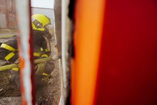 Pożar skateparku w Karwinie. Młody Polak podejrzany o podpalenie