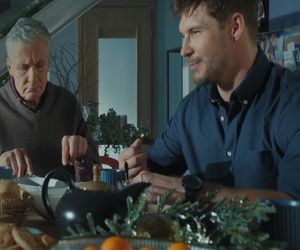 M jak miłość odc. 1853. Marcin (Mikołaj Roznerski), stryj Erwin (Andrzej Dopierała)