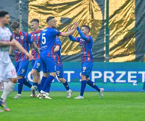  Zadyma na meczu Piast - Górnik