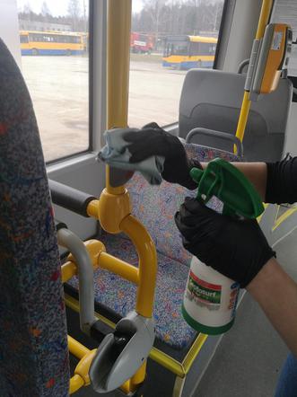 dezynfekcja autobusów