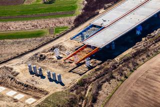 Autostrada A4 i najdłuższa na Podkarpaciu estakada w budowie