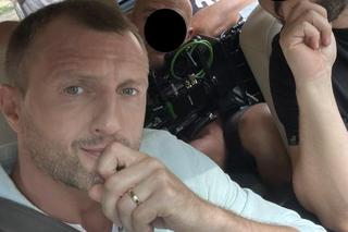 Instagram. Arkadiusz Smoleński na planie M jak miłość