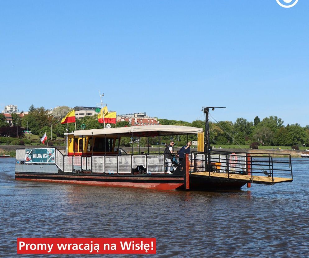Prom na Wiśle w Warszawie