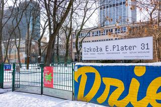 Dawne budynki szkolne przy ul. Emilii Plater 29–31, dziś siedziba teatru Komuna Warszawa