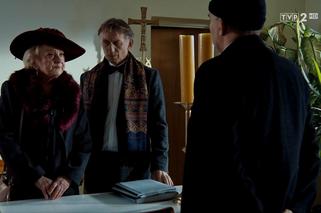 M jak miłość, odcinek 1505. Kisielowa (Małgorzata Różniatowska), Robert Żak (Krzysztof Tyniec), Leon (Dariusz Toczek)