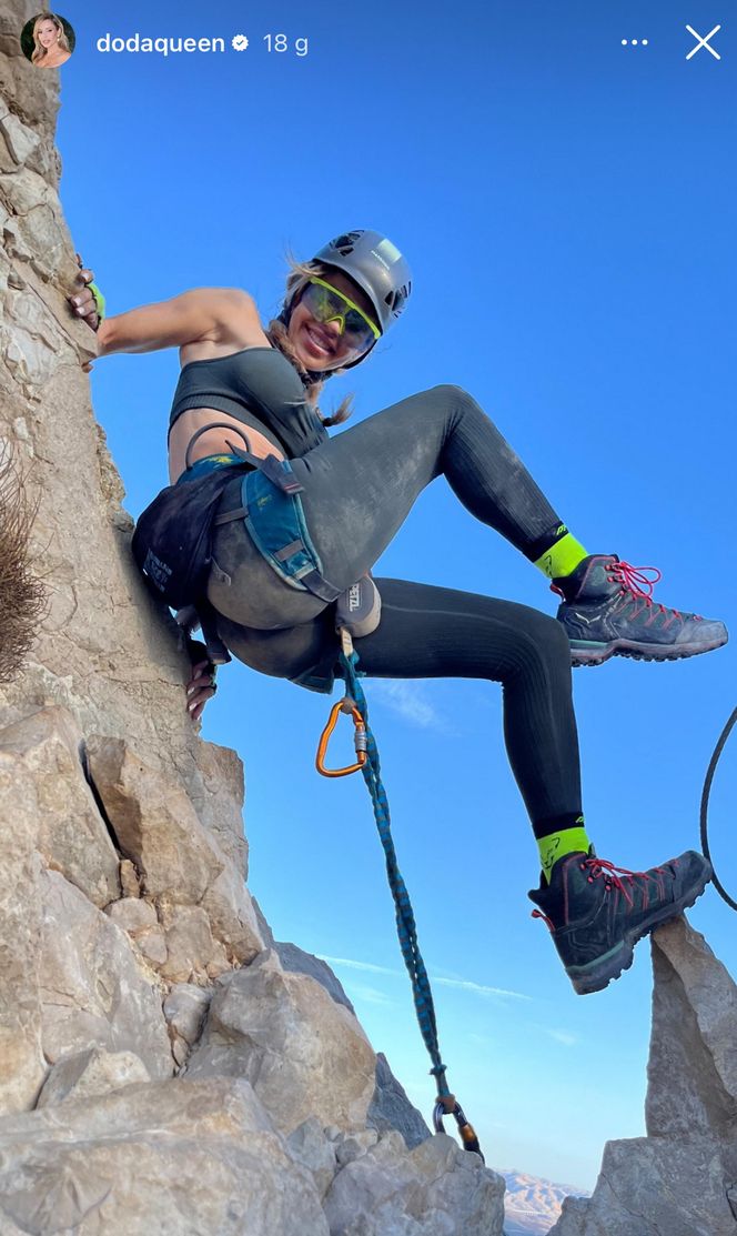 Doda na wspinaczce górskiej