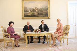 Po co prezydent Singapuru przyjechał do Polski [GALERIA + INFOGRAFIKA]