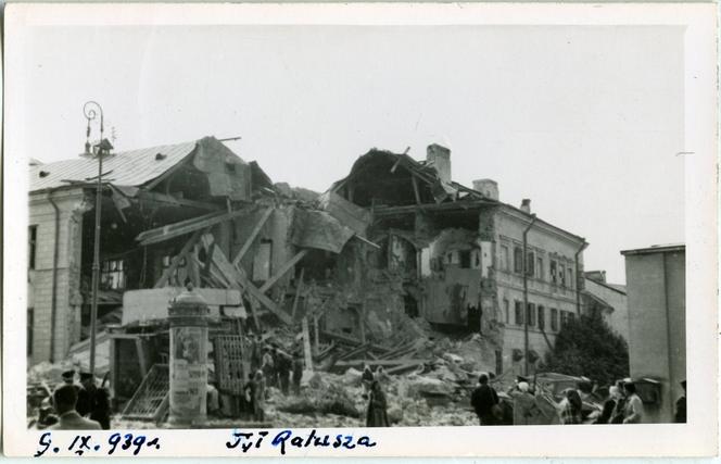 Lublin po bombardowaniu