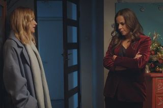 	M jak miłość odc. 1858. Julia (Marta Chodorowska), Magda (Anna Mucha)