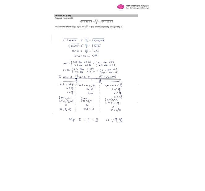 Matura 2023 - matematyka, poziom rozszerzony, stara i nowa formuła