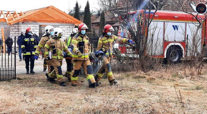 Wypadek na budowie