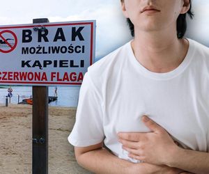 Czerwone flagi na kilkunastu kąpieliskach. Kąpiel grozi wysypką albo biegunką!