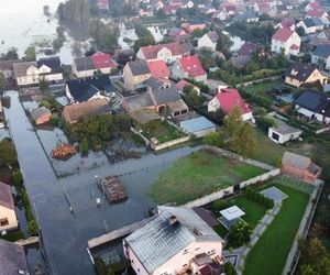 Powódź w Lubuskiem. Odra zalała ulice w Osiecznicy.