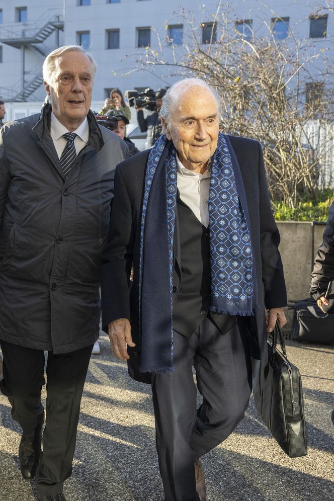 Michel Platini & Sepp Blatter