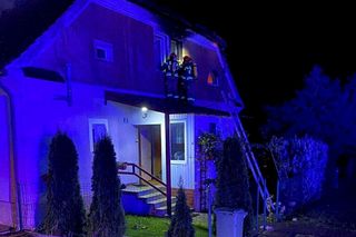 Tragedia pod Kętrzynem. 13-latka i mężczyzna zginęli w pożarze domu