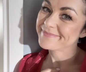 M jak miłość po wakacjach. Kinga (Katarzyna Cichopek) na planie