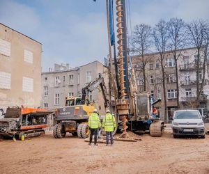 Ruszyły prace na budowie parkingów kubaturowych w śródmieściu Łodzi