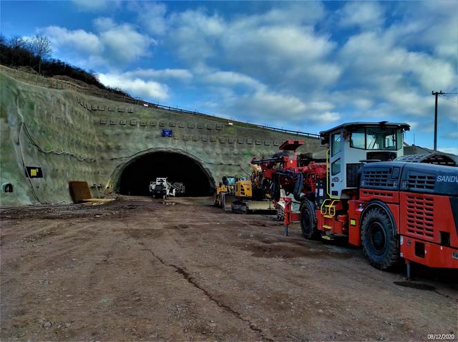 Trwa budowa najdłuższego pozamiejskiego tunelu w Polsce
