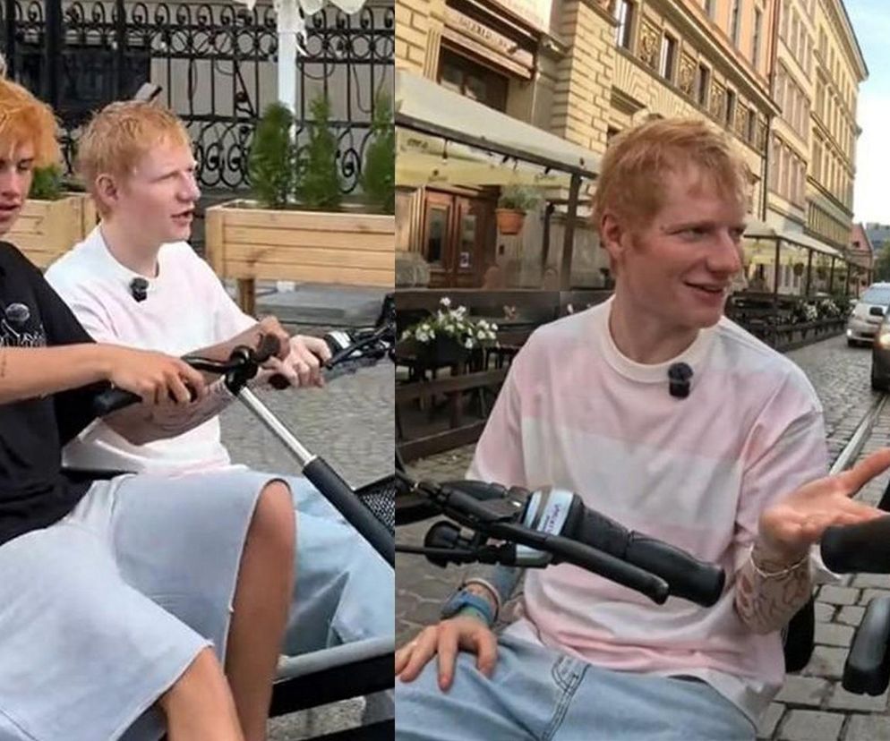 Ed Sheeran przyłapany we Wrocławiu