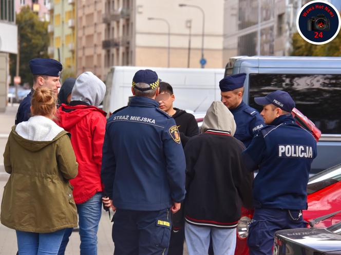 Pościg w centrum Warszawy. Uzbek zwiewał policji czerwonym volkswagenem