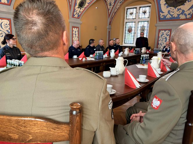 Podsumowanie akcji "Dar Serca Służb Mundurowych" w Grudziądzu