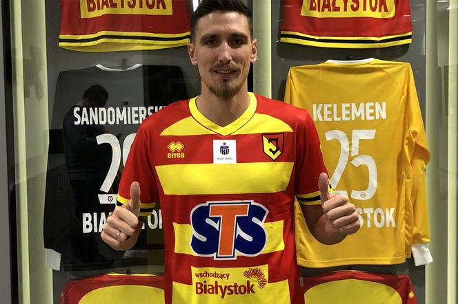 Jagiellonia Białystok ma nowego piłkarza. To 29-letni serbski napastnik Stefan Scepović